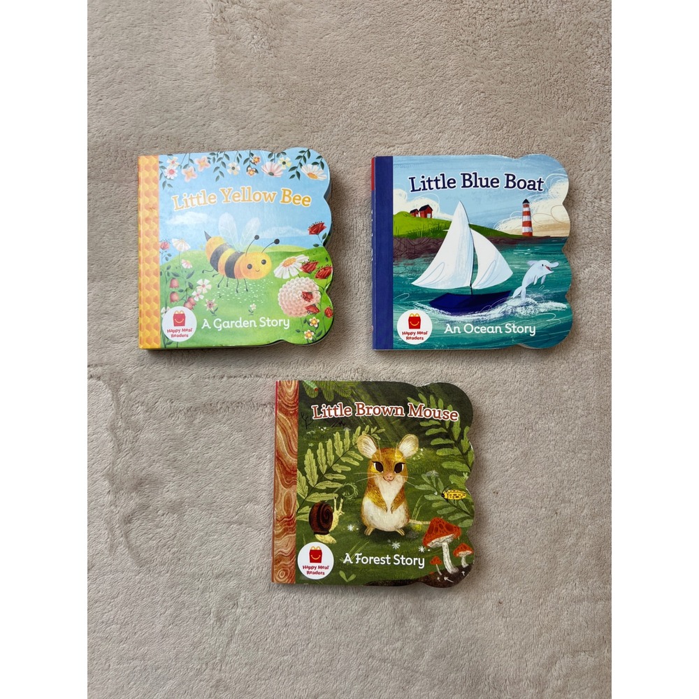 McDonalds Happy Meal Readers Books Kids Cottage Door Press Collection 3 Book Set